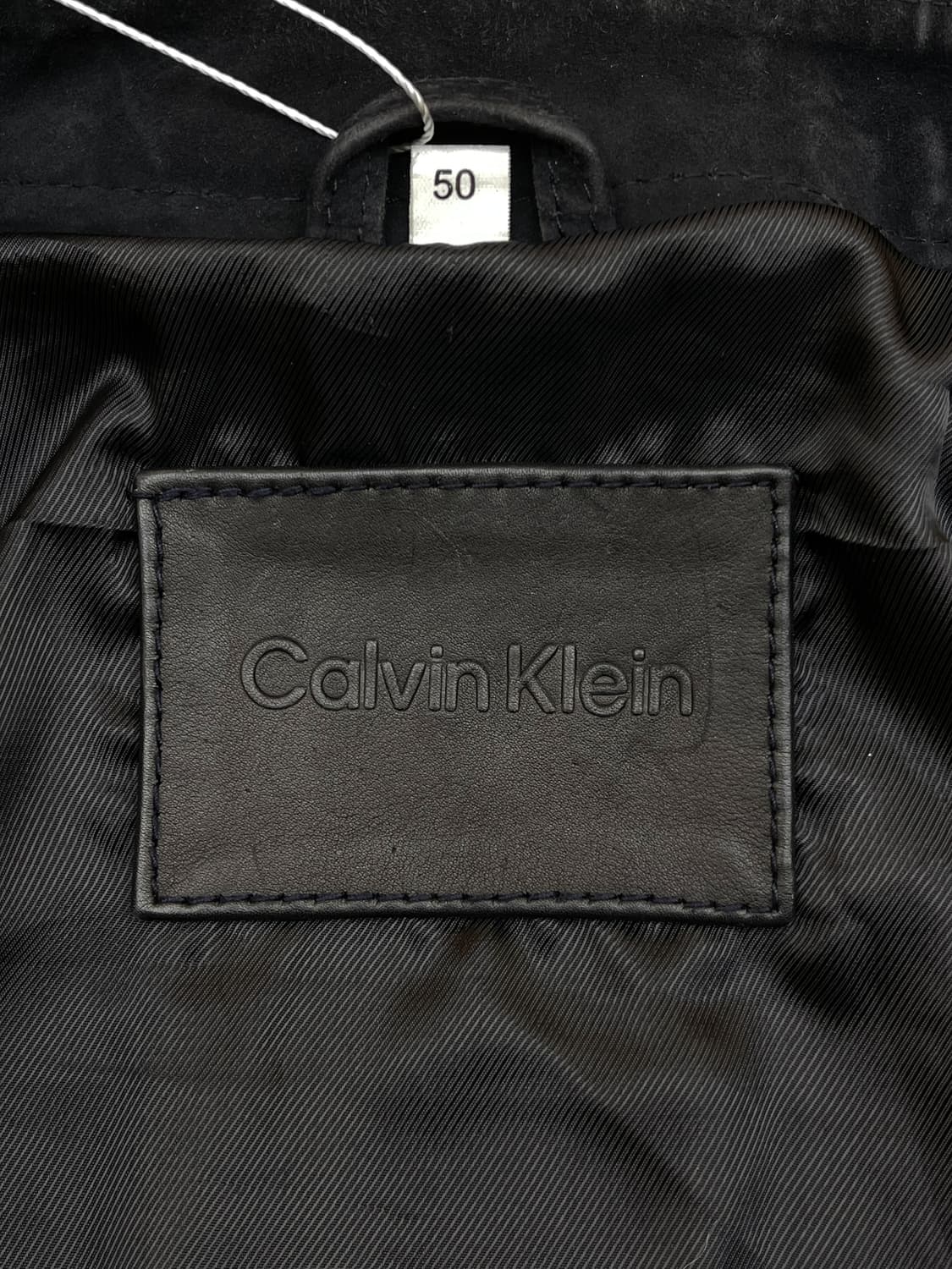 캘빈 클라인 스웨이드 레더 바이커 집업 자켓 상품이미지8