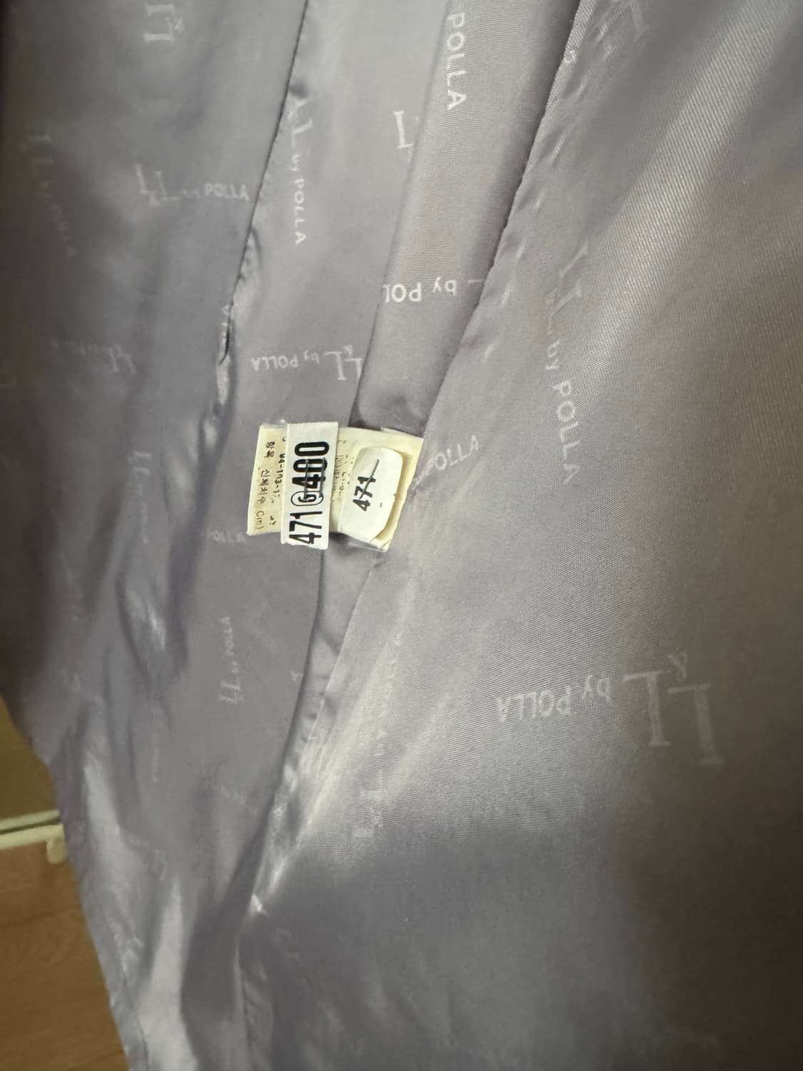 빈티지롱코트 그레이코트 L 77-88 상품이미지7