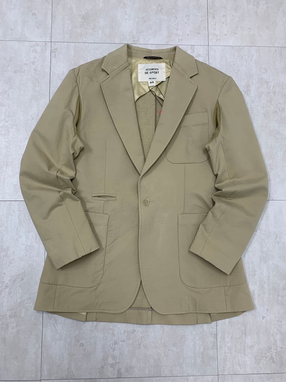 베트멍 베이지 블레이저 #327 상품이미지1