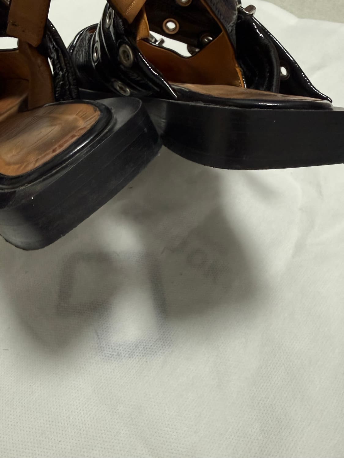 Ganni  ballerinas 가니 발레리나 슈즈 상품이미지5