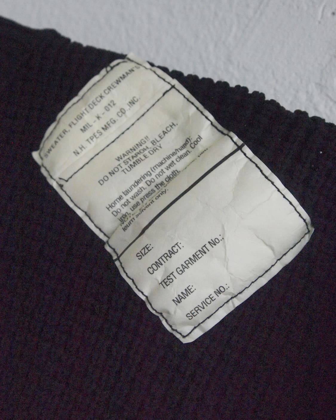 N.hoolywood 밀리터리 모티브 점퍼 니트 상품이미지7