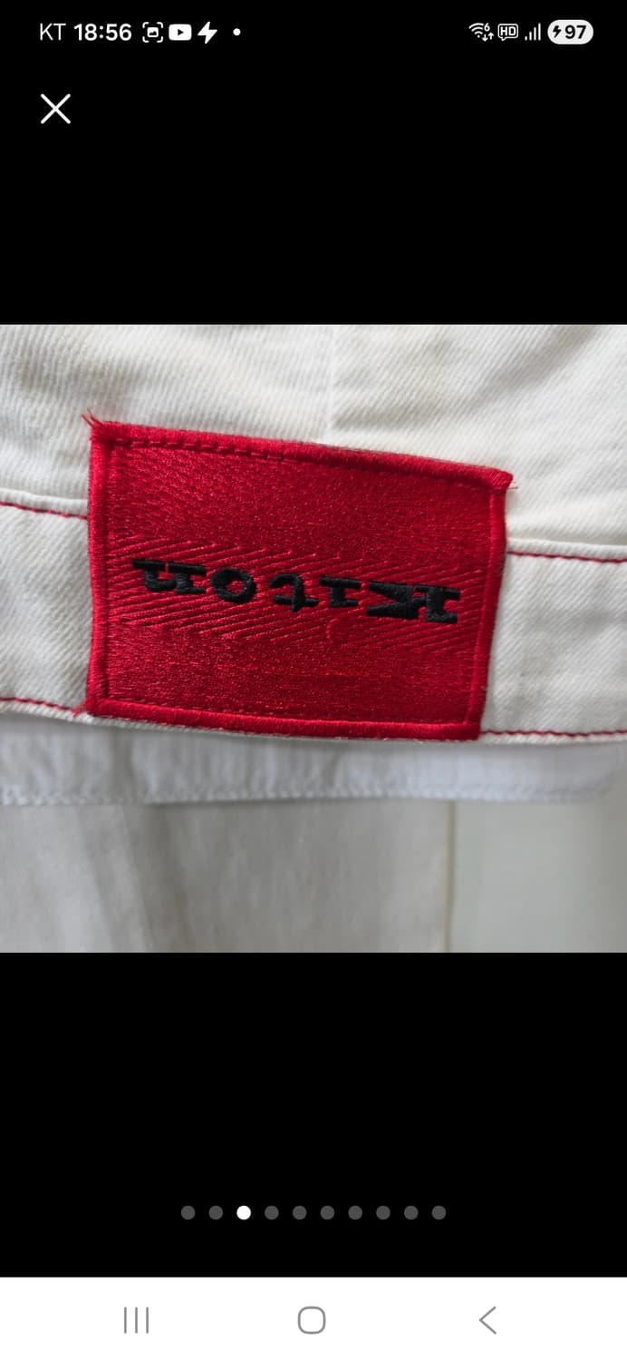 키톤 코튼 팬츠 상품이미지2