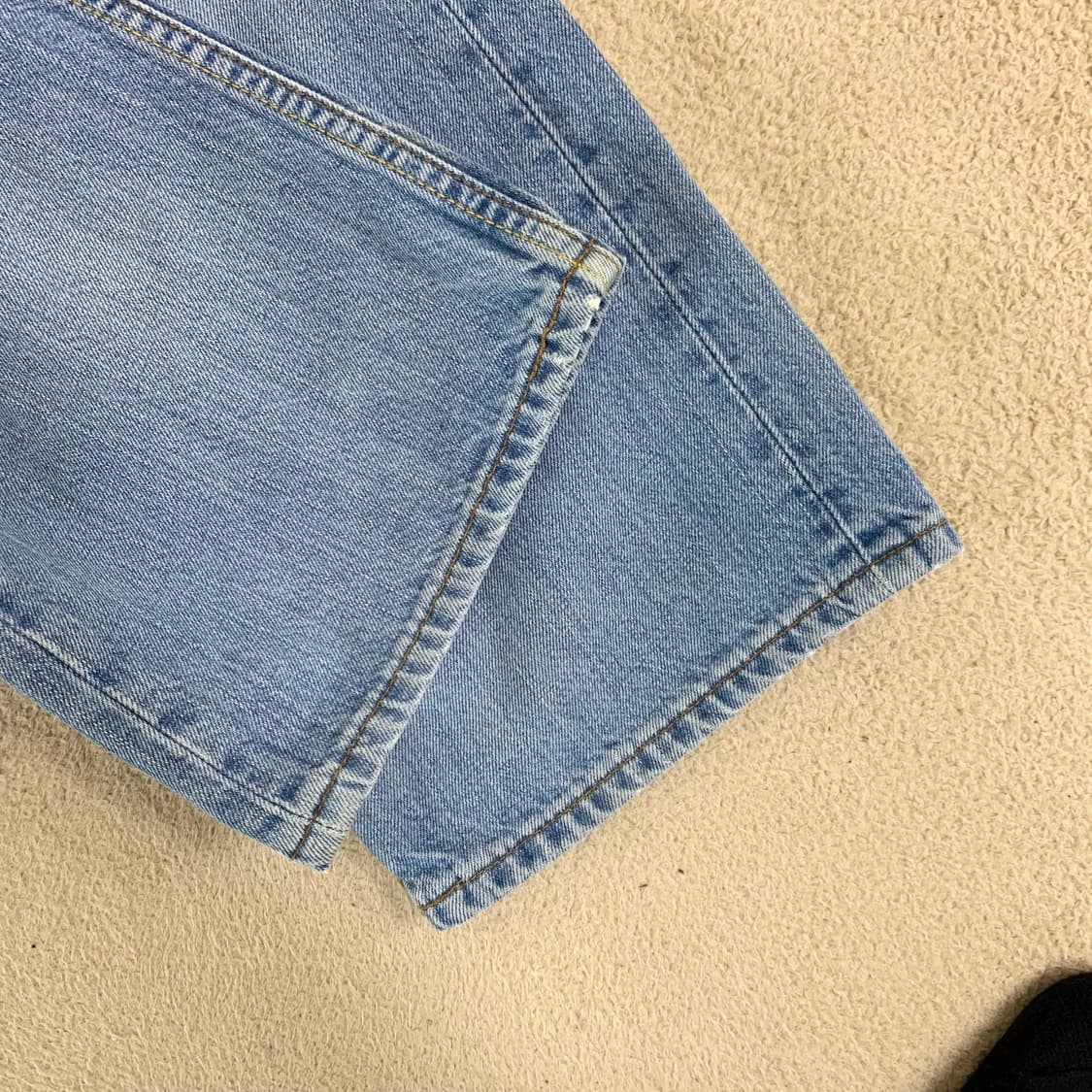 빈티지 리바이스 501 워싱 데님팬츠( 30사이즈 ) 남자청바지 연청 상품이미지6