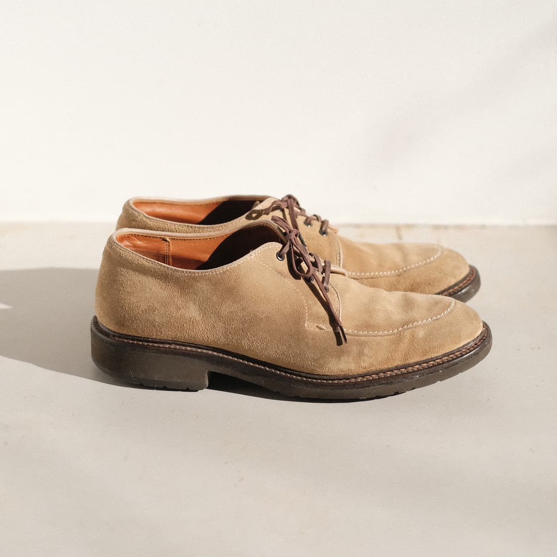 알든 71163S 8.5D 탄스웨이드 스플릿토 더비슈즈 상품이미지4