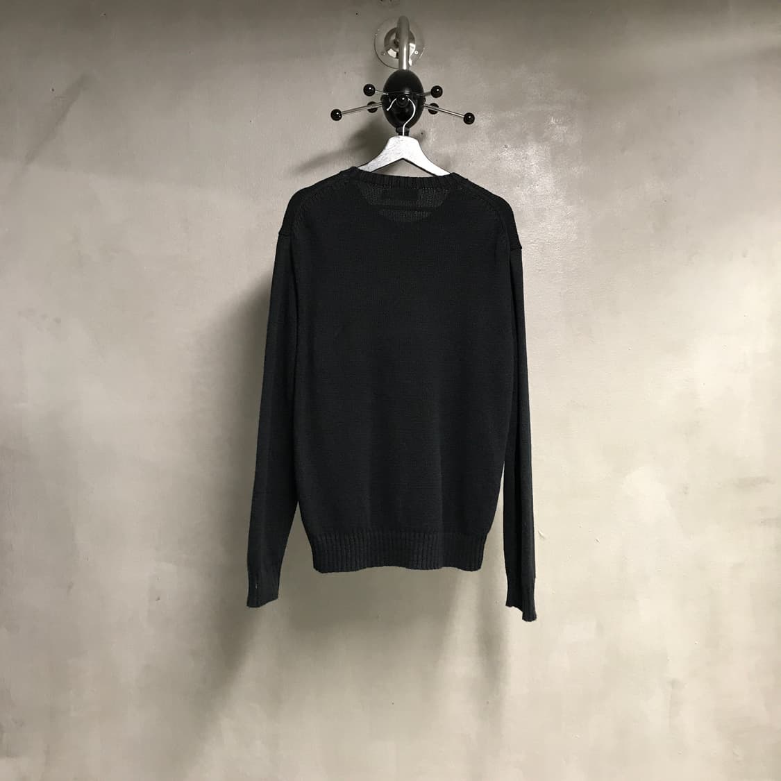 폴로 랄프로렌 베어 니트 블랙 L 상품이미지7