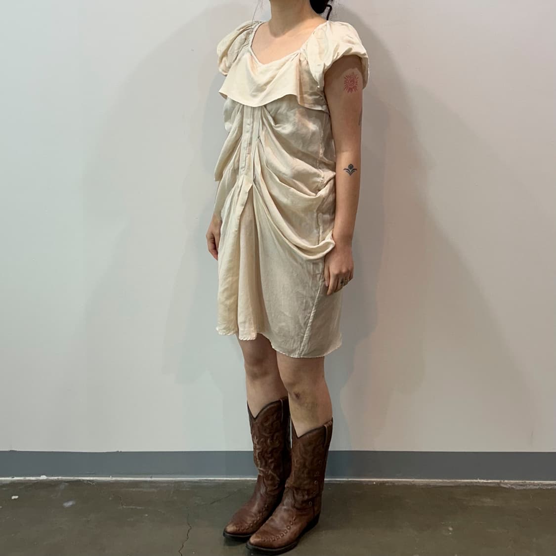 Zucca 드레이프 셔링 ops 상품이미지8