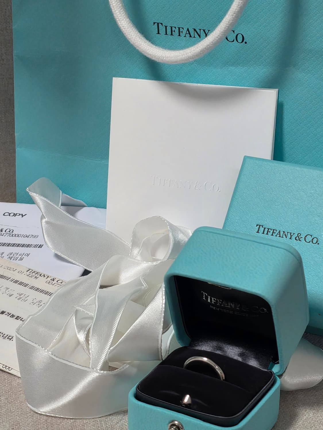 티파니 밀그레인 플레티늄 상품이미지4