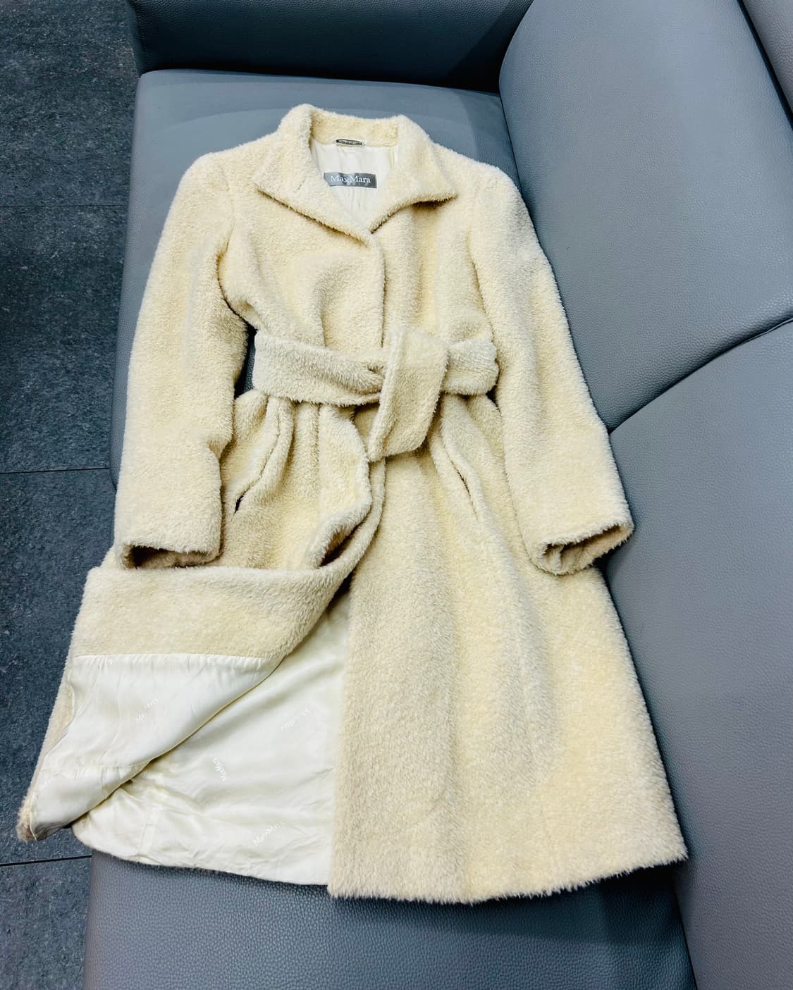 막스마라 알파카 롱코트(38사이즈) 상품이미지3