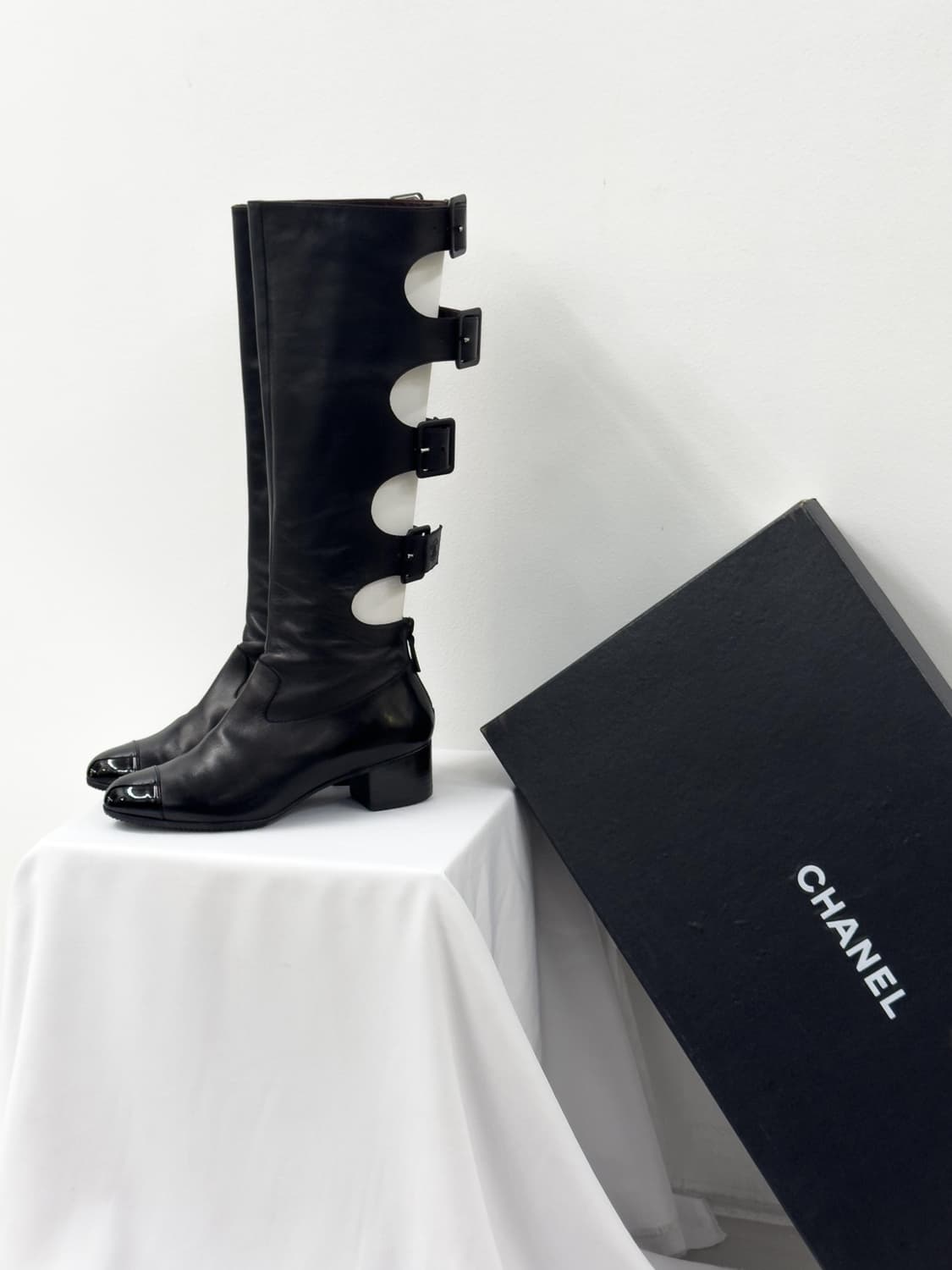 샤넬 2007 글레이디에이터 부츠 상품이미지3