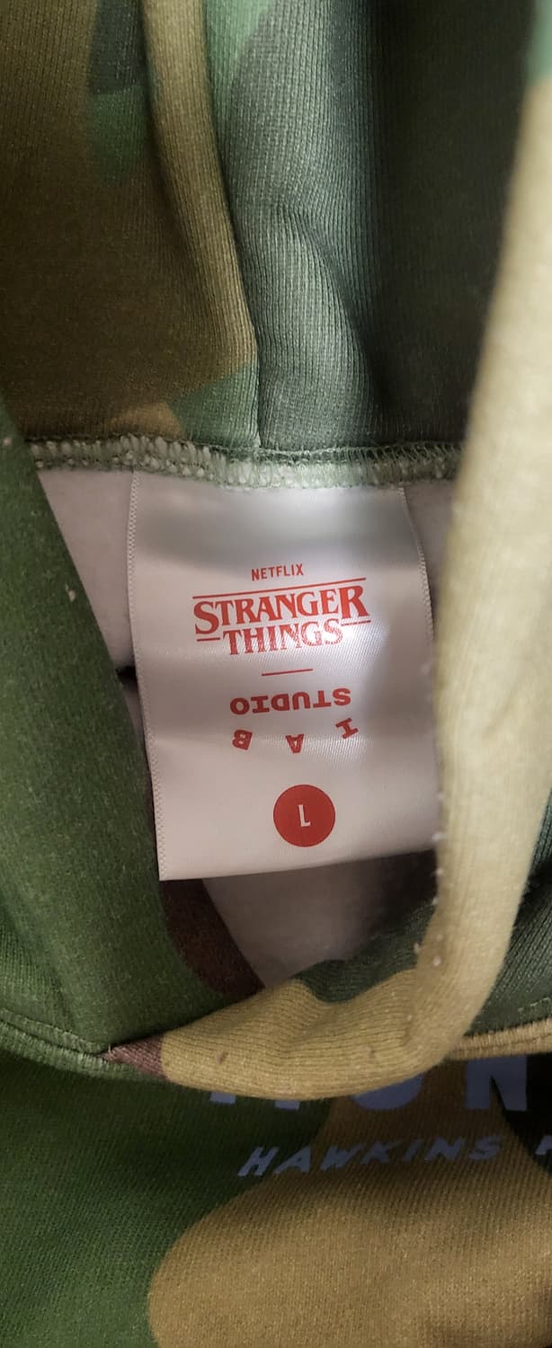 아이앱 기묘한 이야기 후드 L사이즈 상품이미지3