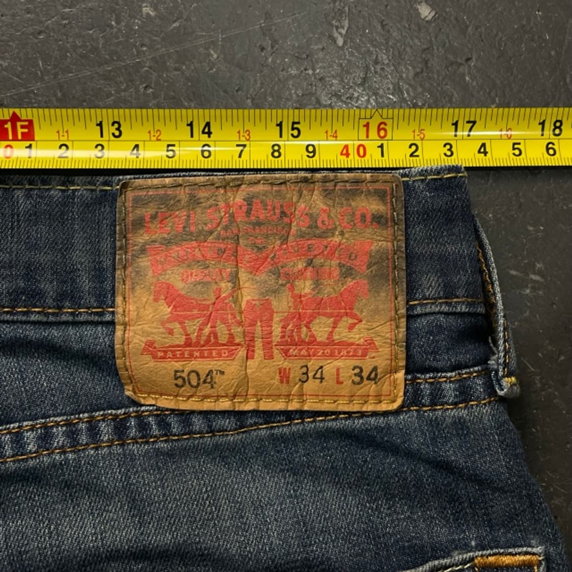 34 리바이스 504 청바지 상품이미지9