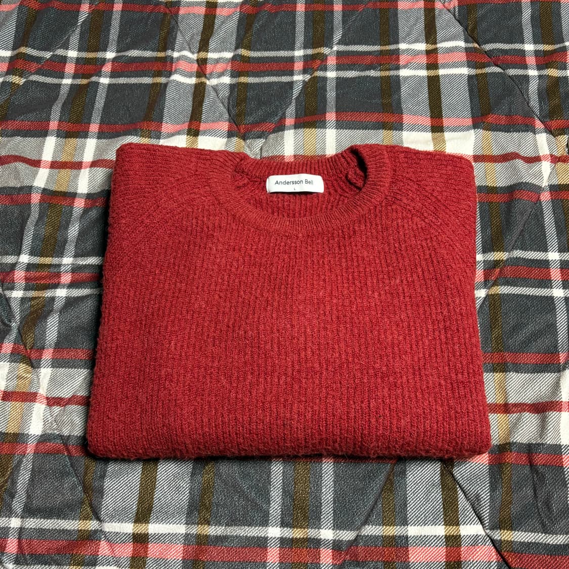 앤더슨벨 알파카 니트 L 상품이미지2