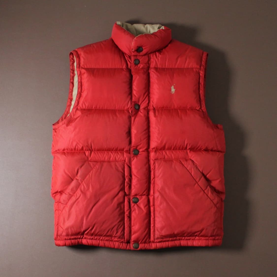 Polo 폴로 랄프로렌 레드 조끼패딩  상품이미지1