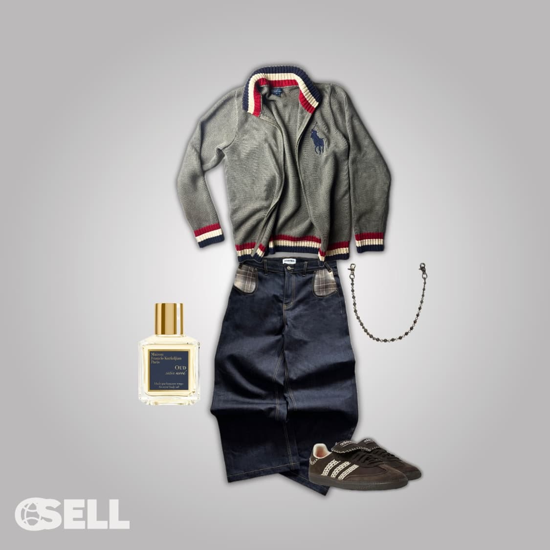 폴로 빅포니 니트집업 상품이미지2