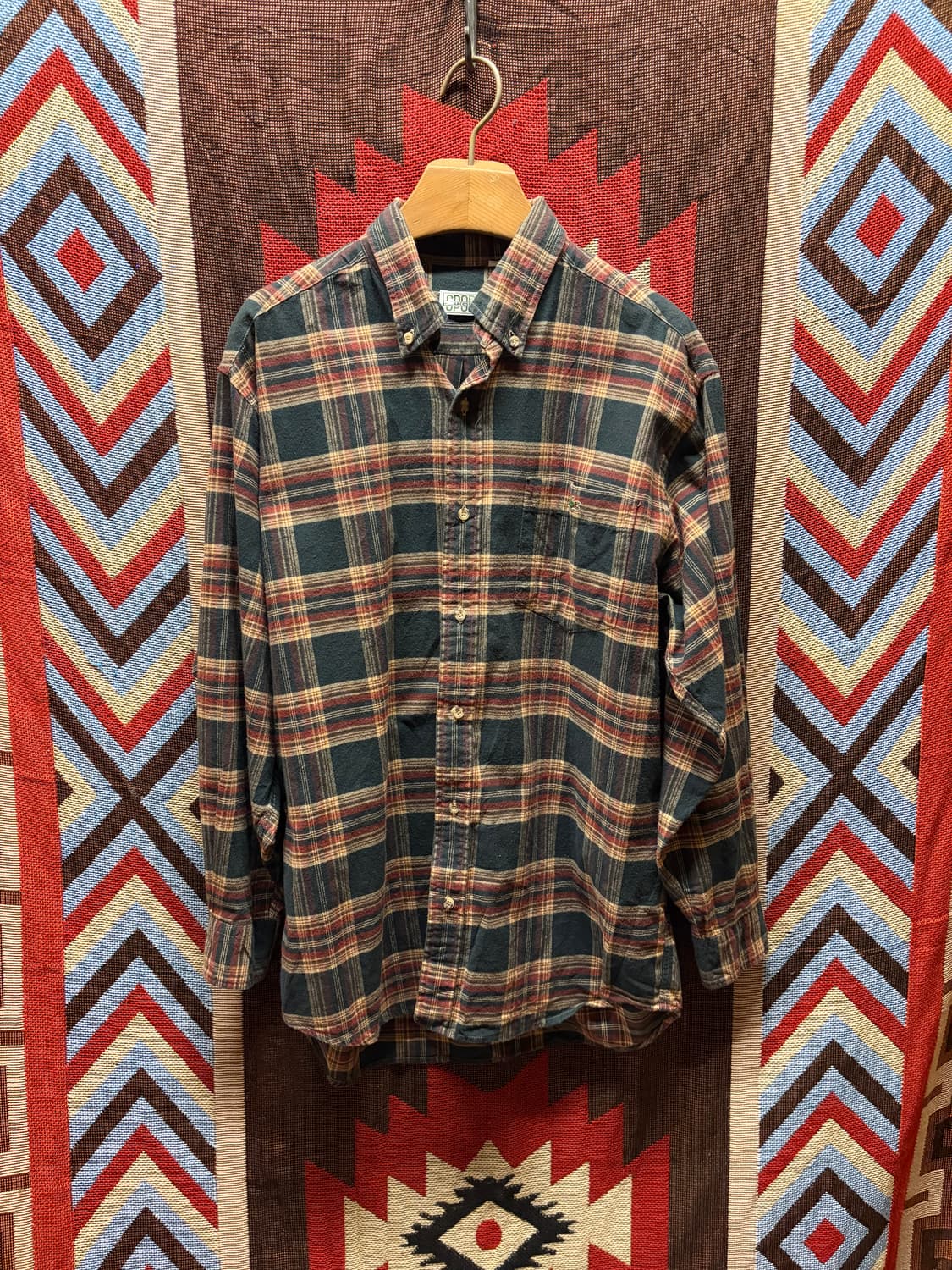 Lacoste check shirt / 라코스테 클래식 체크 셔츠  상품이미지1