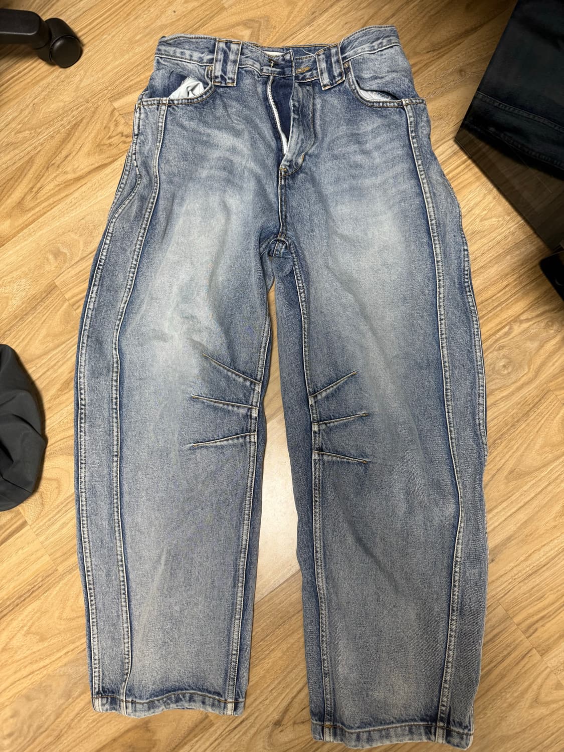 9999아카이브 테크니컬 커브드 진 상품이미지2