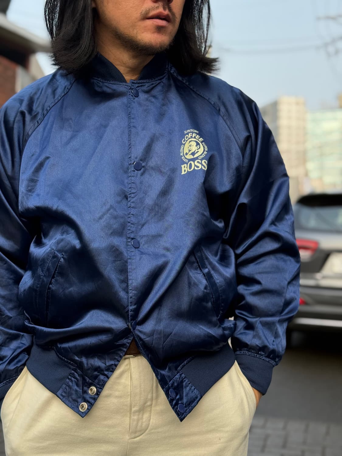 산토리 보스커피 나일론자켓 105 상품이미지7