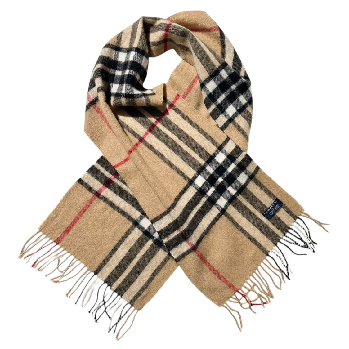 버버리 캐시미어 100% 노바체크 머플러 목도리 상품이미지2