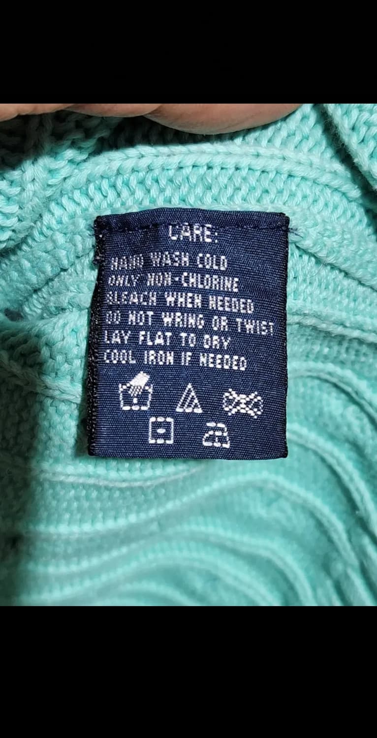 (M) 랄프로렌 폴로 케이블 니트 파스텔 꽈배기 스웨터  상품이미지5