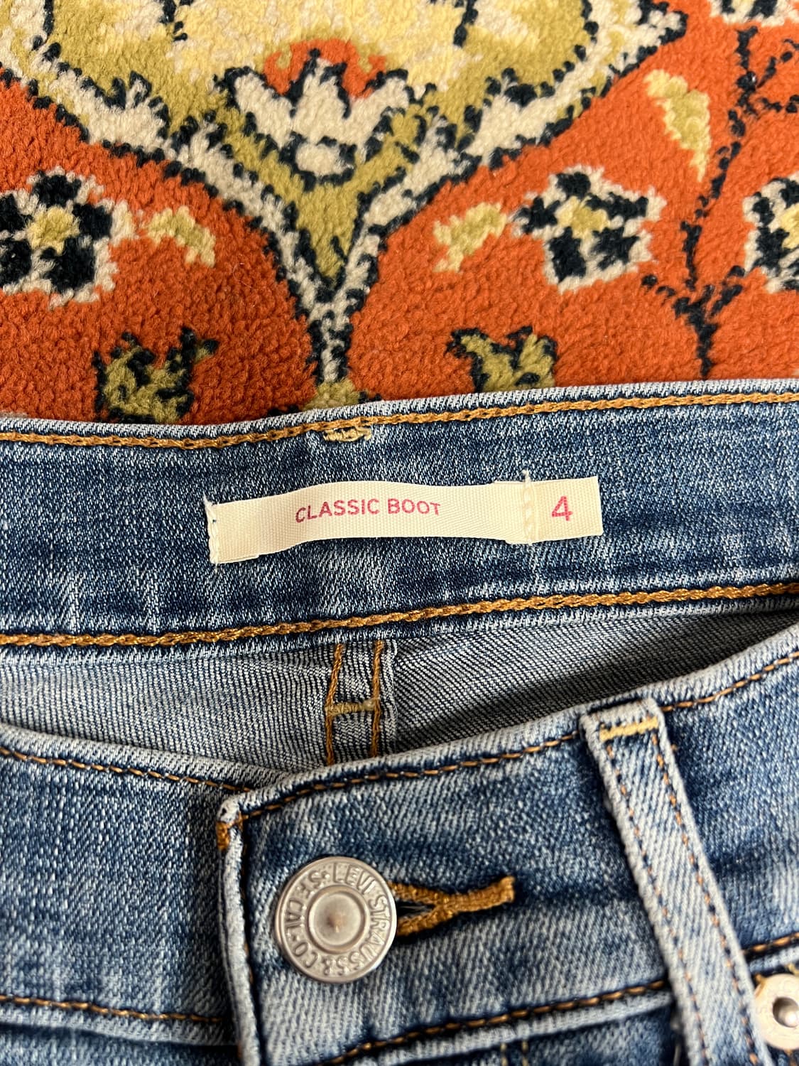 [27] LEVIS 리바이스 우먼즈 부츠컷 플레어 데님팬츠 상품이미지3