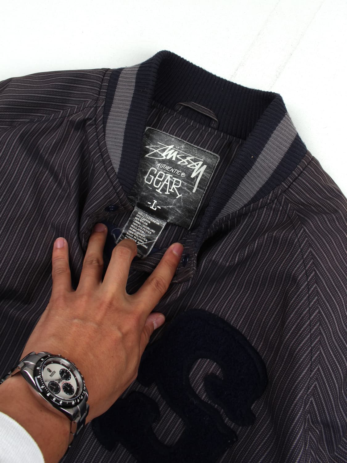 00s STUSSY AUTHENTIC 스투시 자켓L 상품이미지8