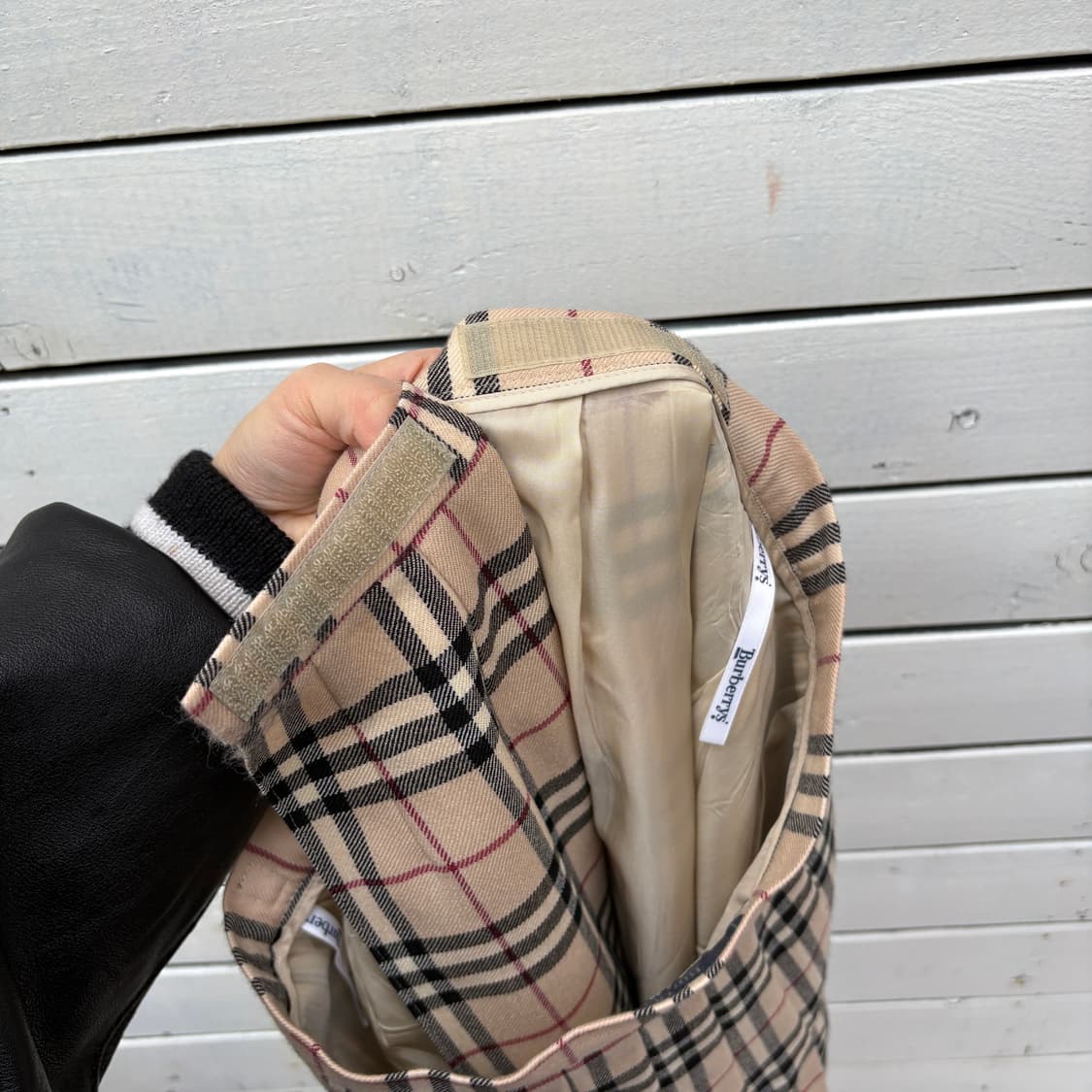 Burberry 버버리 노바체크 랩 스커트 상품이미지5