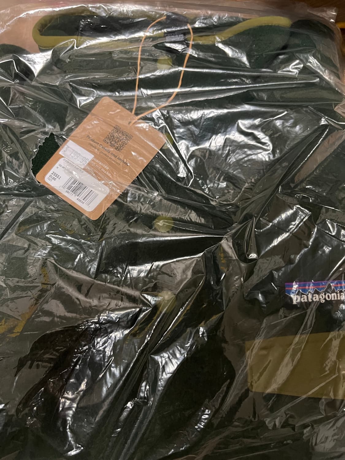 [m] 파타고니아 신칠라 플리스 풀오버 올드 그로스 그린(다크그린/올리브 상품이미지5