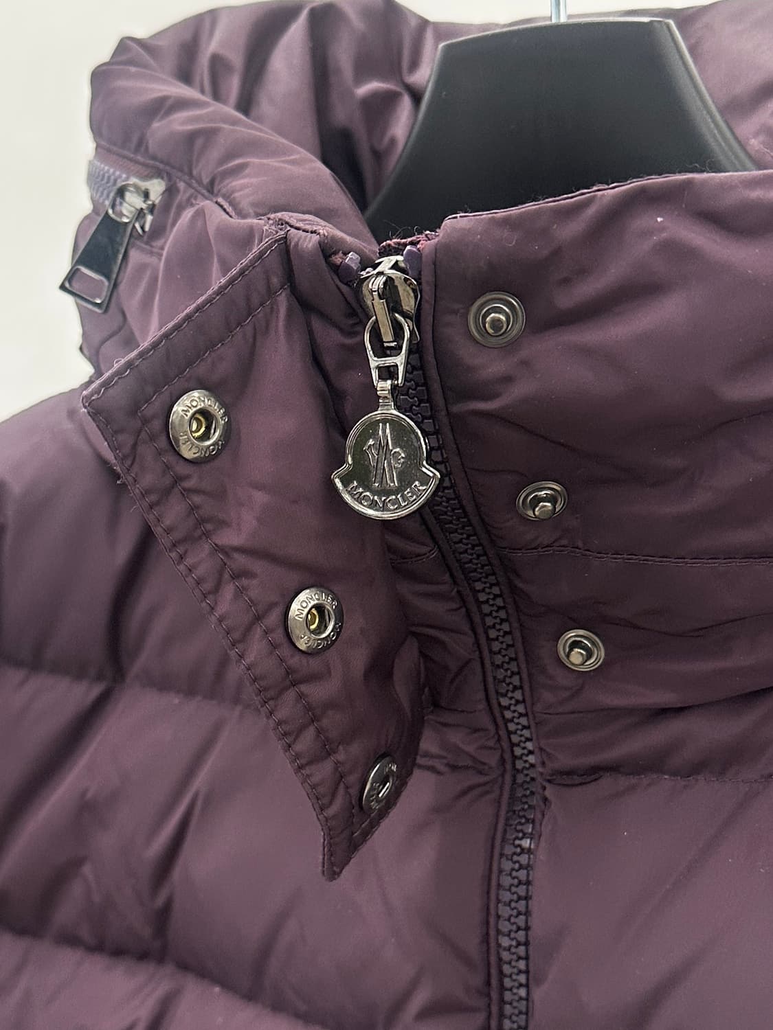 몽클레어 플라메뜨 버건디 롱패딩 상품이미지6