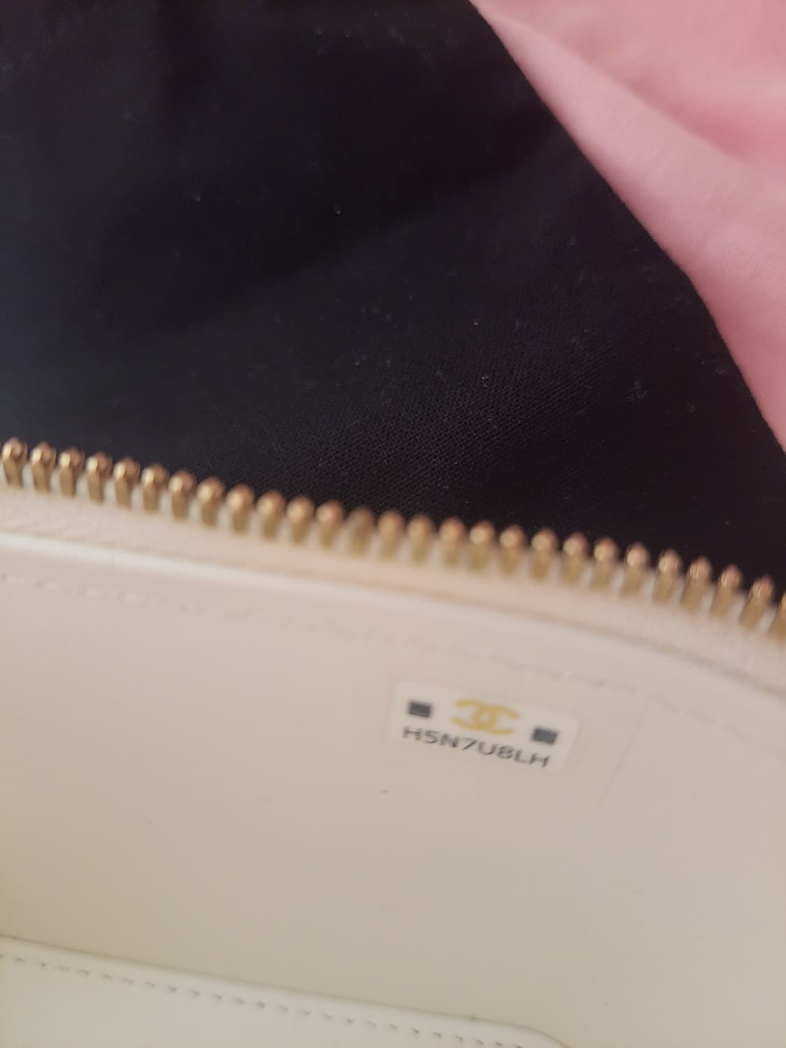 정품)급처미사용새상품!샤넬 캐비어 시즌한정판하트 베니티가방크로스코스메틱백 상품이미지3