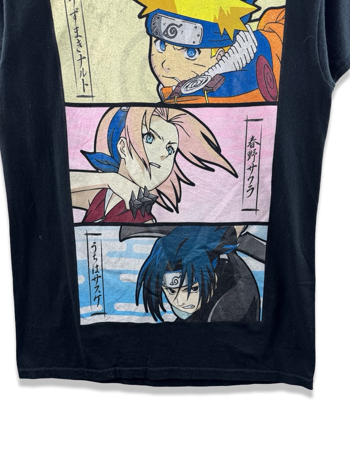 나루토 오피셜 패널디자인 그래픽 티셔츠2044 상품이미지4