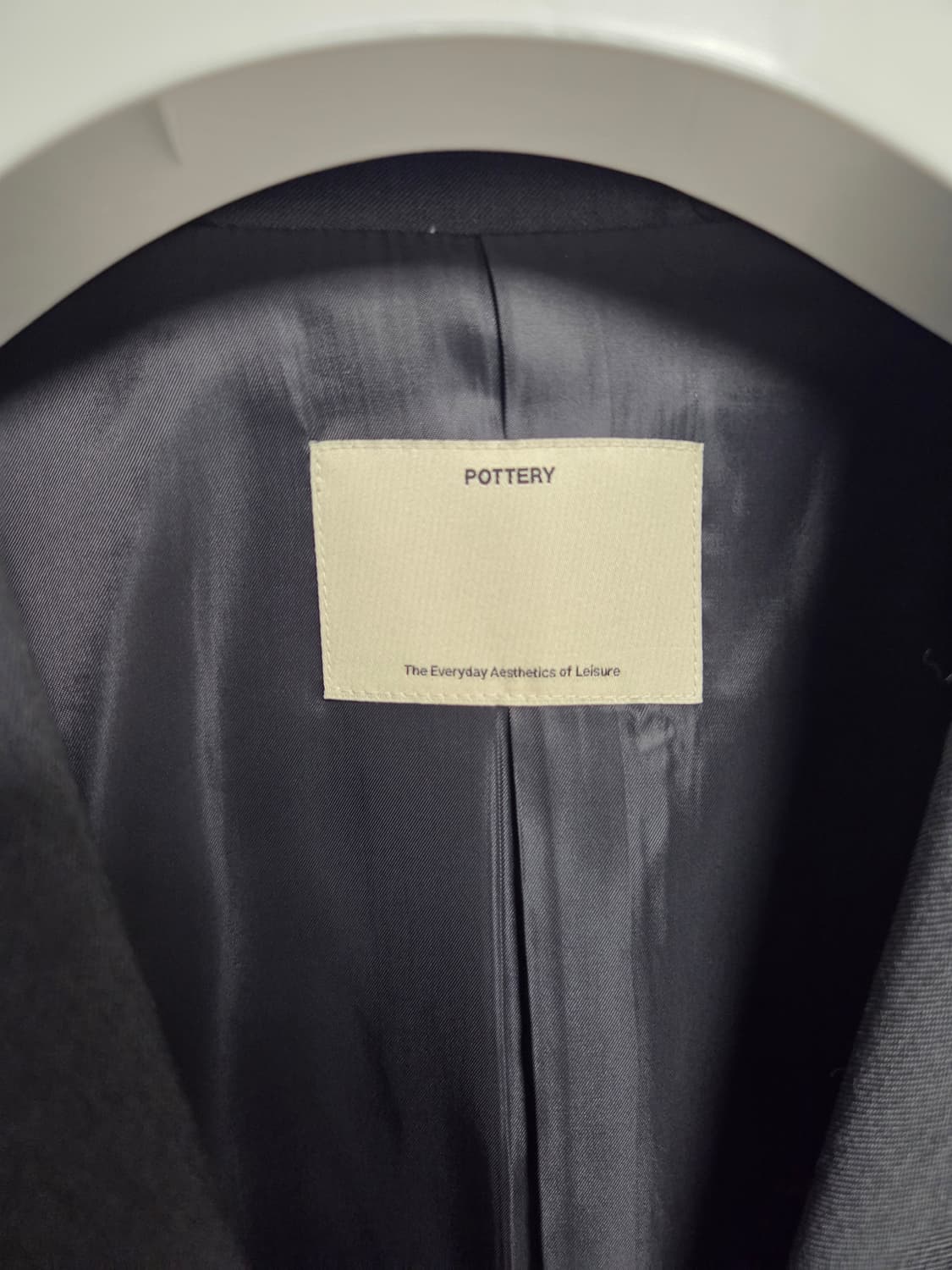 파인 울 스포츠 자켓 미드 그레이 3사이즈 판매합니다. 상품이미지4