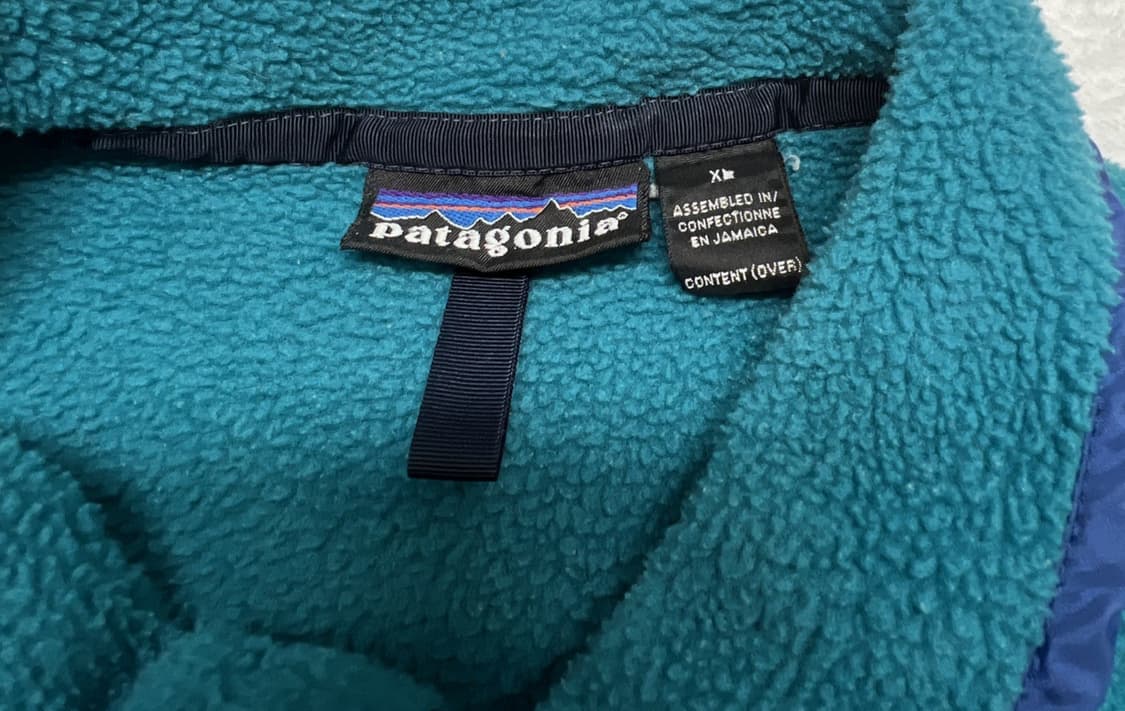 03FW 파타고니아 신칠라 스냅-T 테크그린/네이비 자메이카 상품이미지3