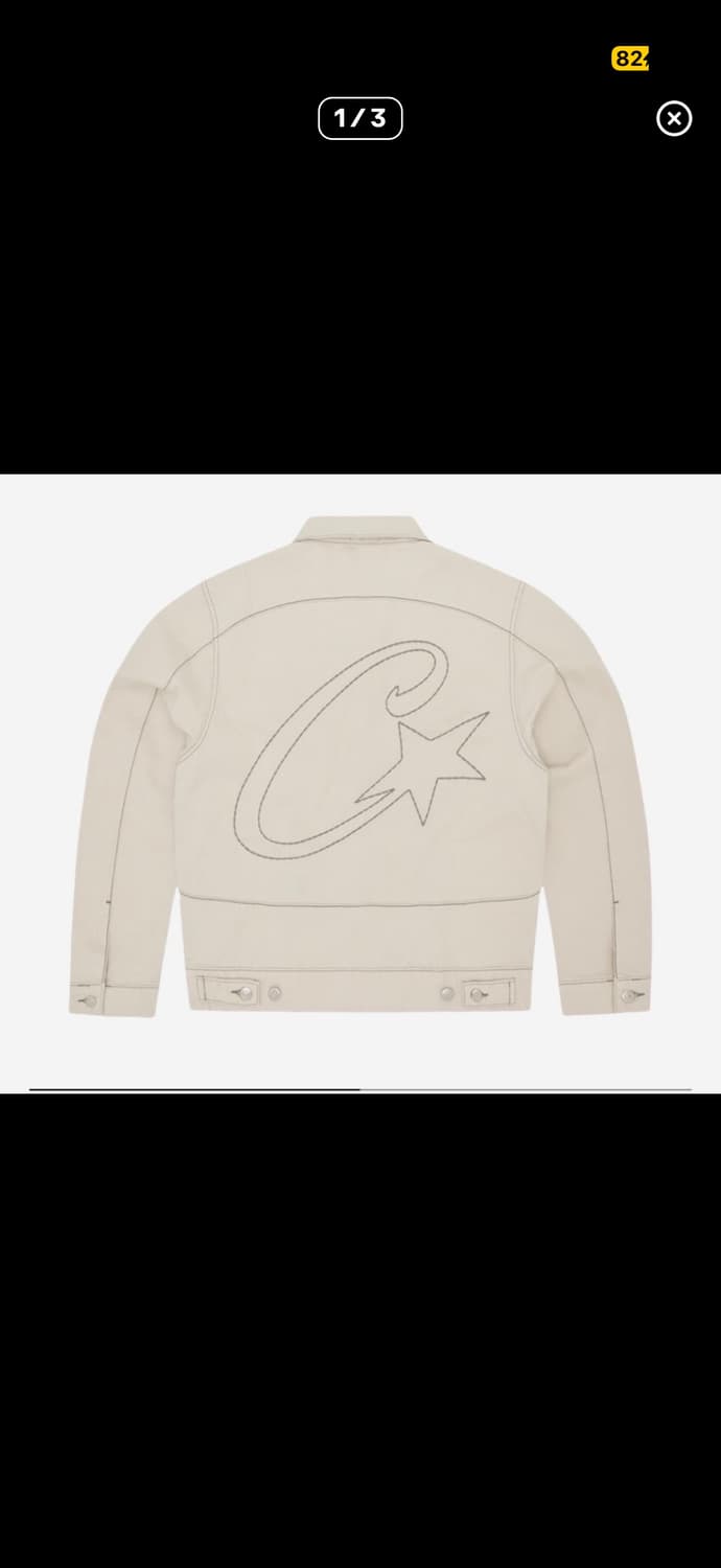 S) 코르테이즈 C 스타 데님 트러커 자켓 내츄럴 상품이미지1