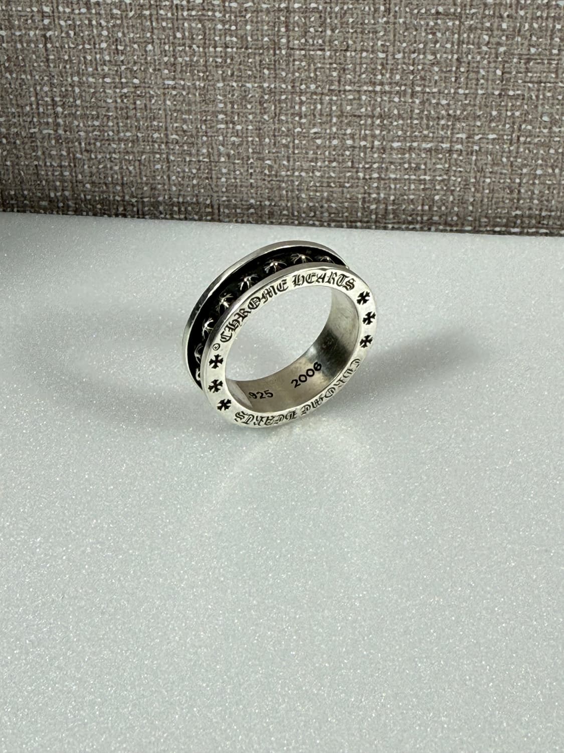 크롬하츠 미니플러스링 국내21호 급처 상품이미지6