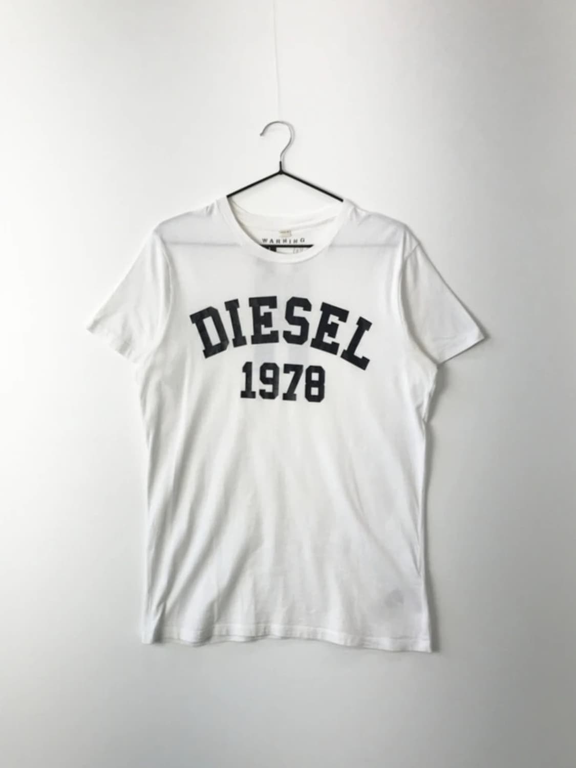 Diesel 1978 White Logo Tee 상품이미지4