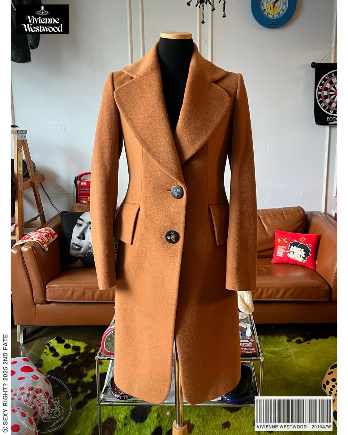 VIVIENNE WESTWOOD 2013A/W Cashmere Coat 상품이미지1