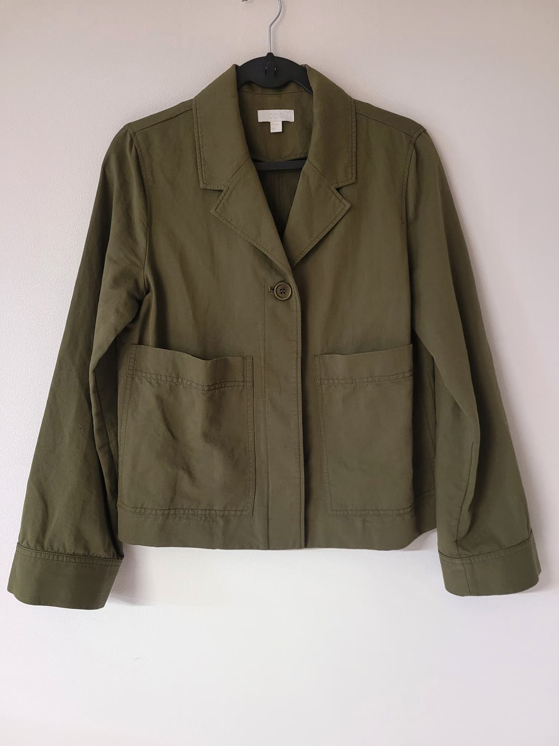 COS 코튼 린넨 블레이저 자켓 eur34 (55) 상품이미지1