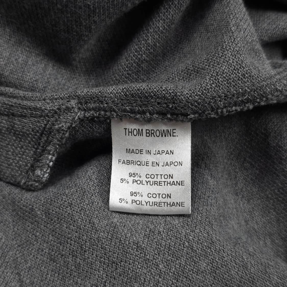 톰브라운 히든삼선 반팔 카라티셔츠 상품이미지7