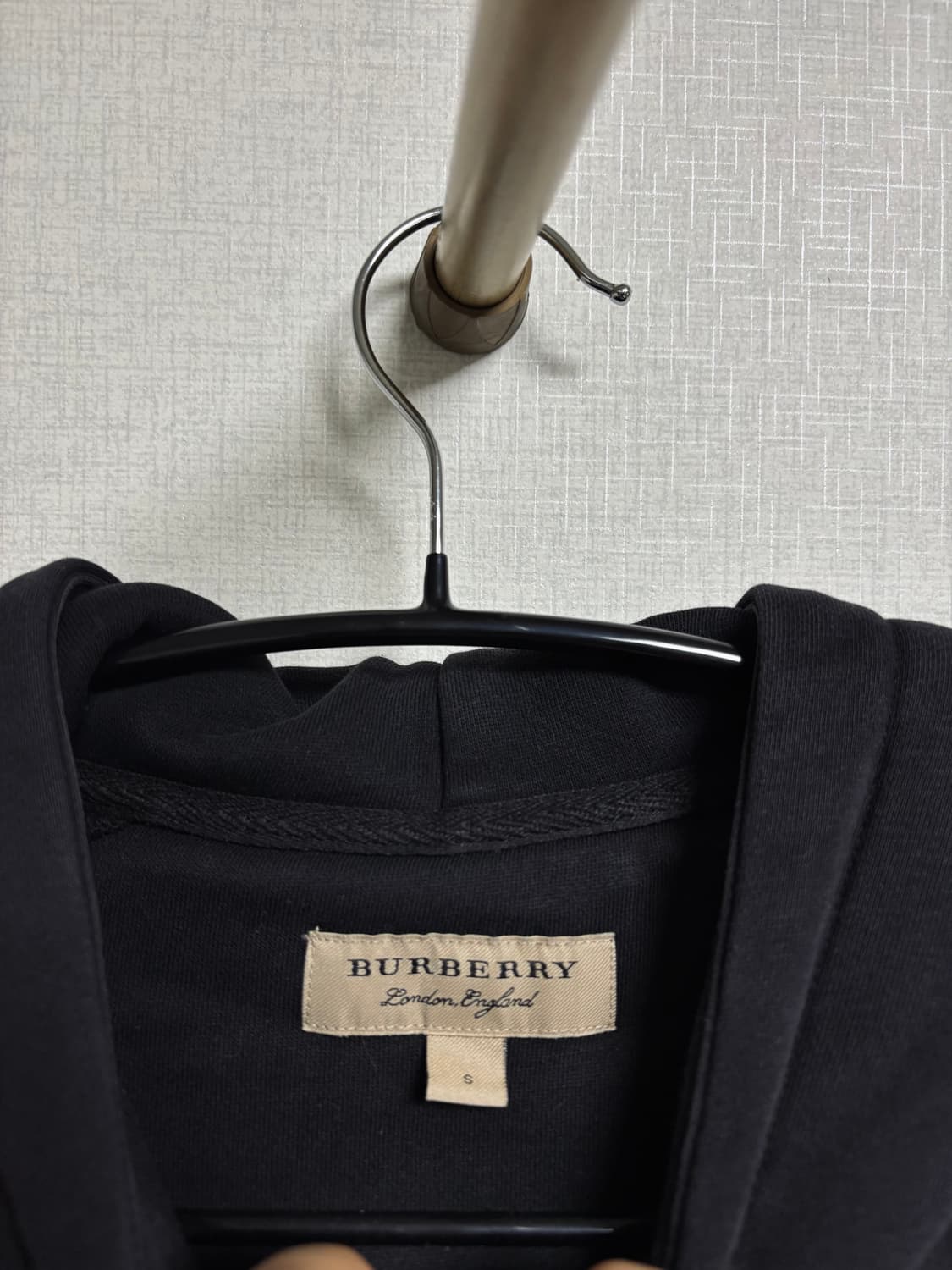 BURBERRY 빈티지 엠블럼 자수 로고 후디 상품이미지2