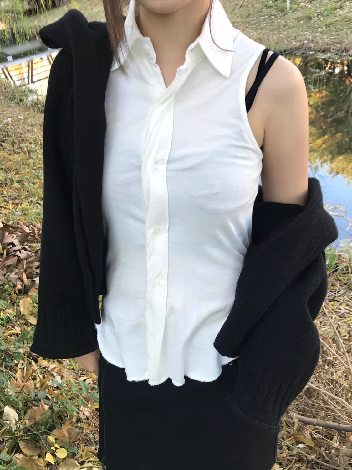 Y’s by 요지 야마모토 빅 후드 울 볼레로 자켓 상품이미지9