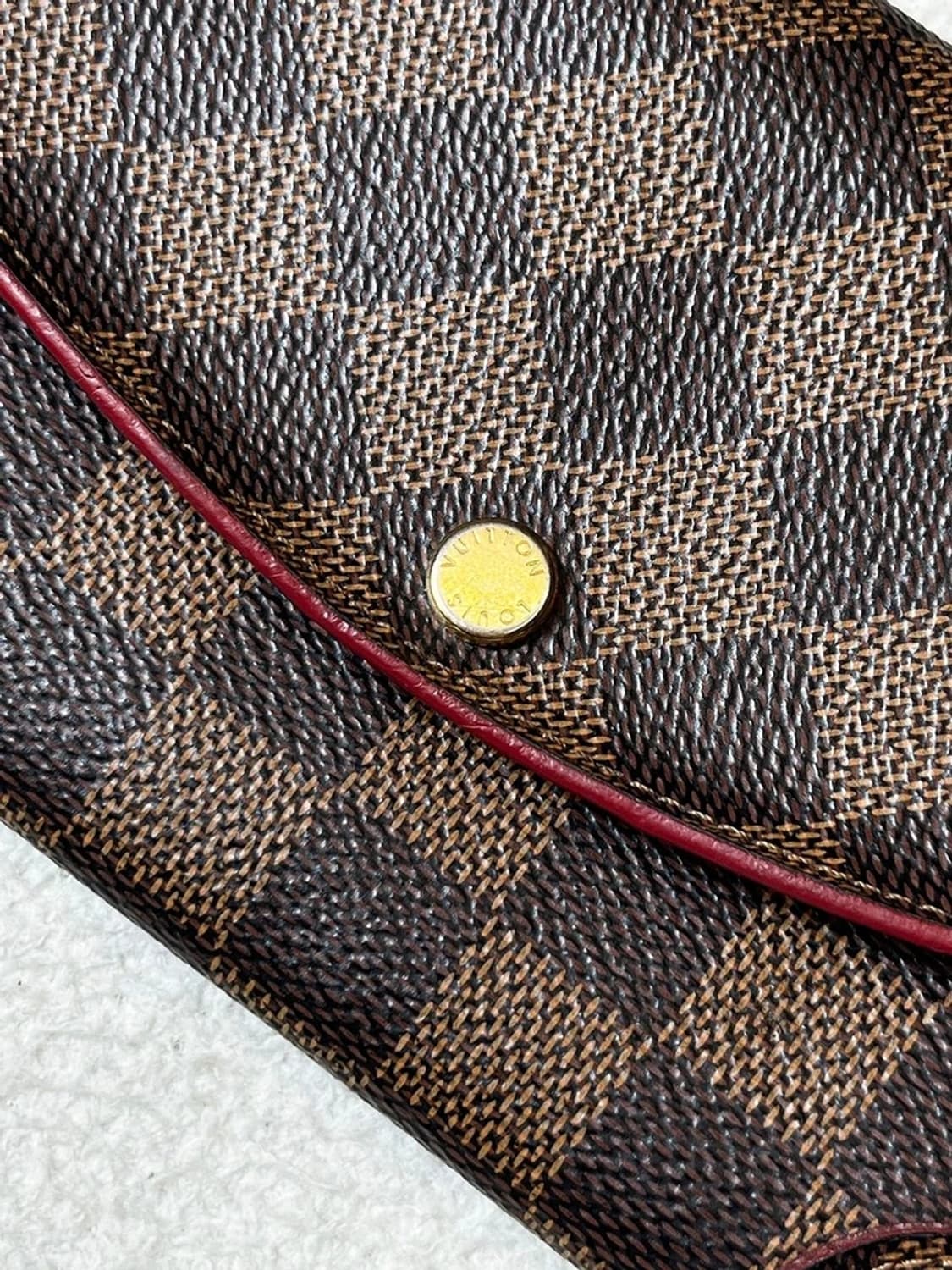 루이비통Louis Vuitton 다미에 에벤 캔버스카이사 장지갑Q1300 상품이미지3