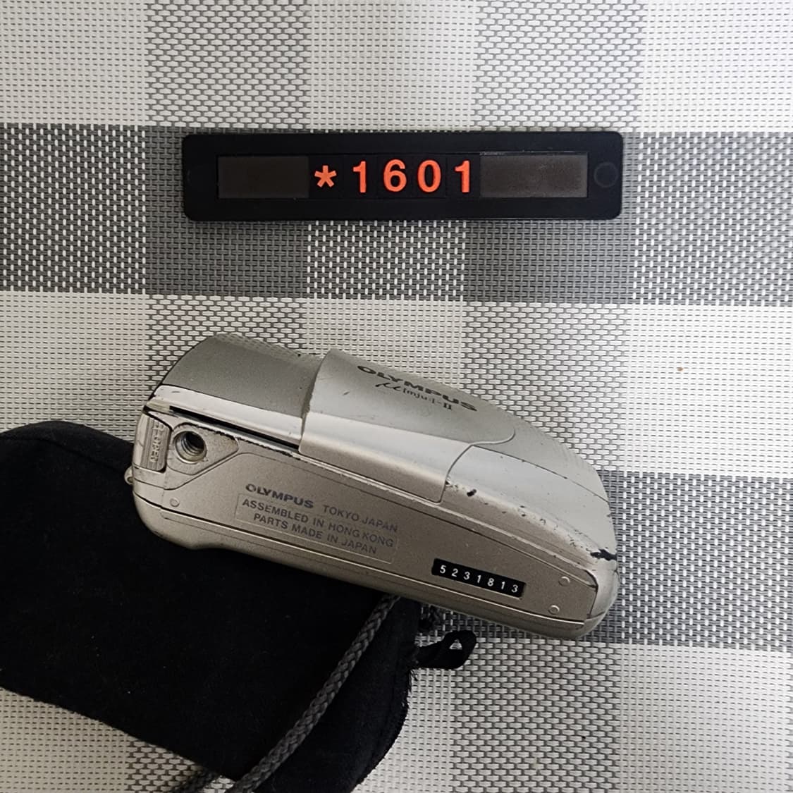 올림푸스 뮤 2 단렌즈 필름카메라 파우치포함 상품이미지5