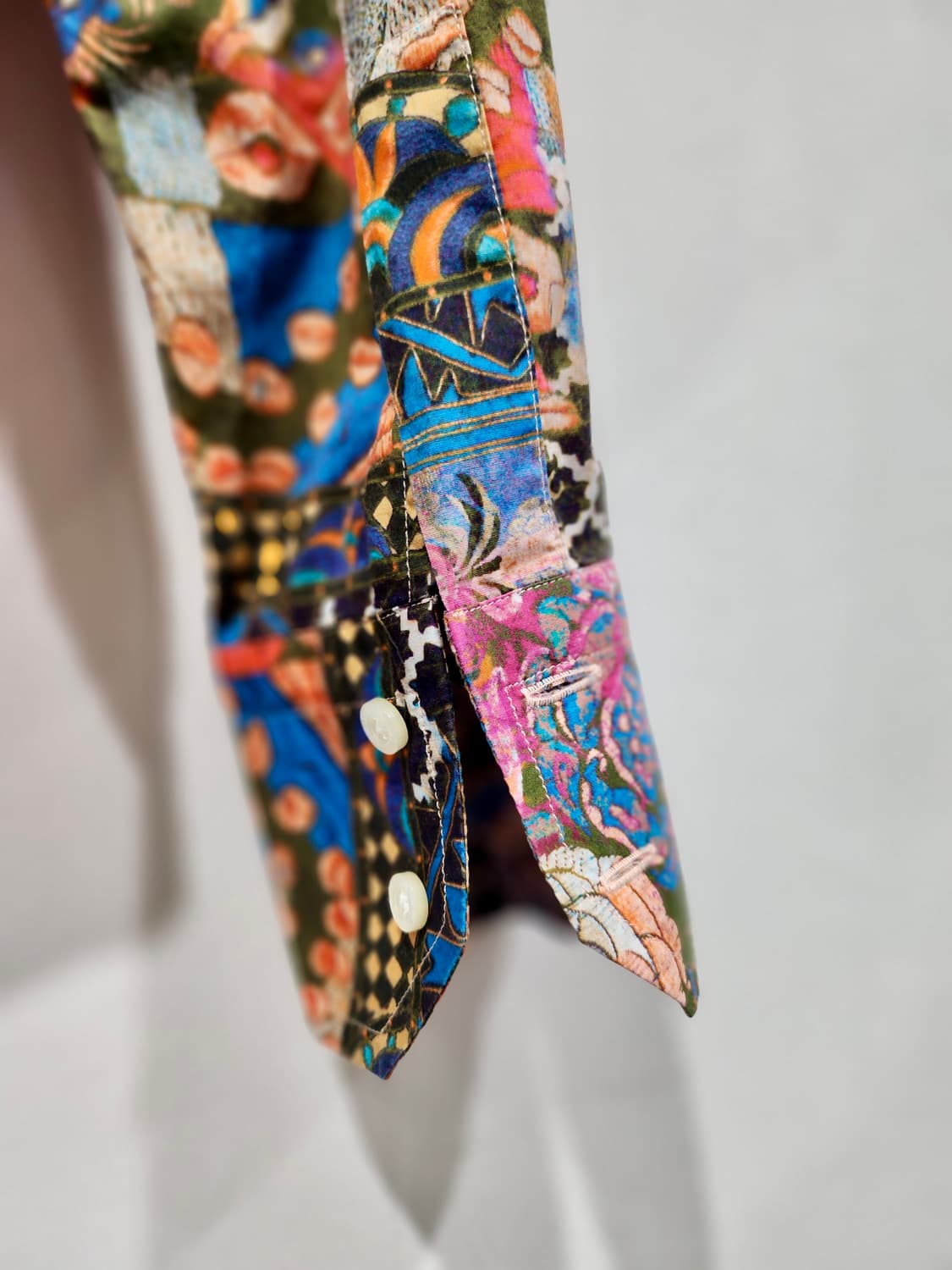 에트로 페이즐리 패치워크 셔츠 42 상품이미지4