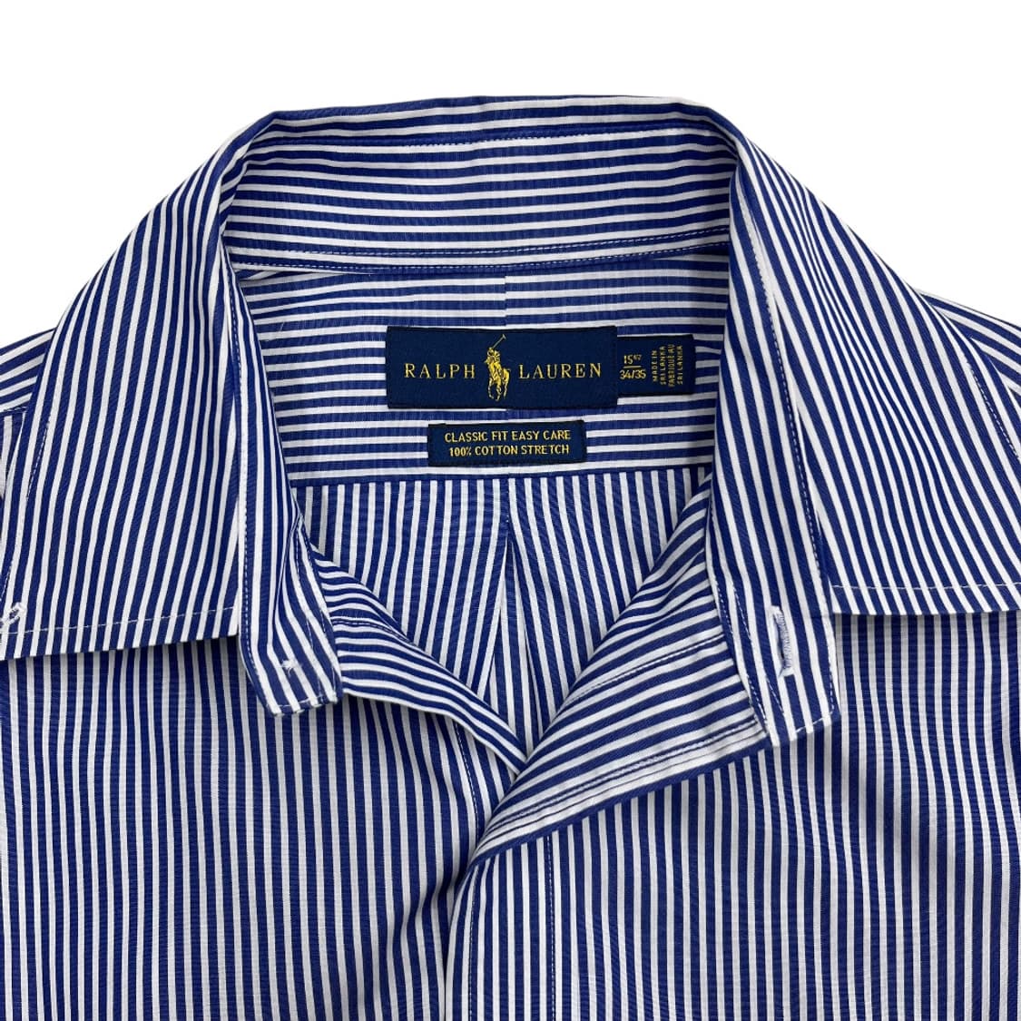 폴로 랄프로렌 네이비포니 네이비 세로 단가라 셔츠 15 상품이미지5