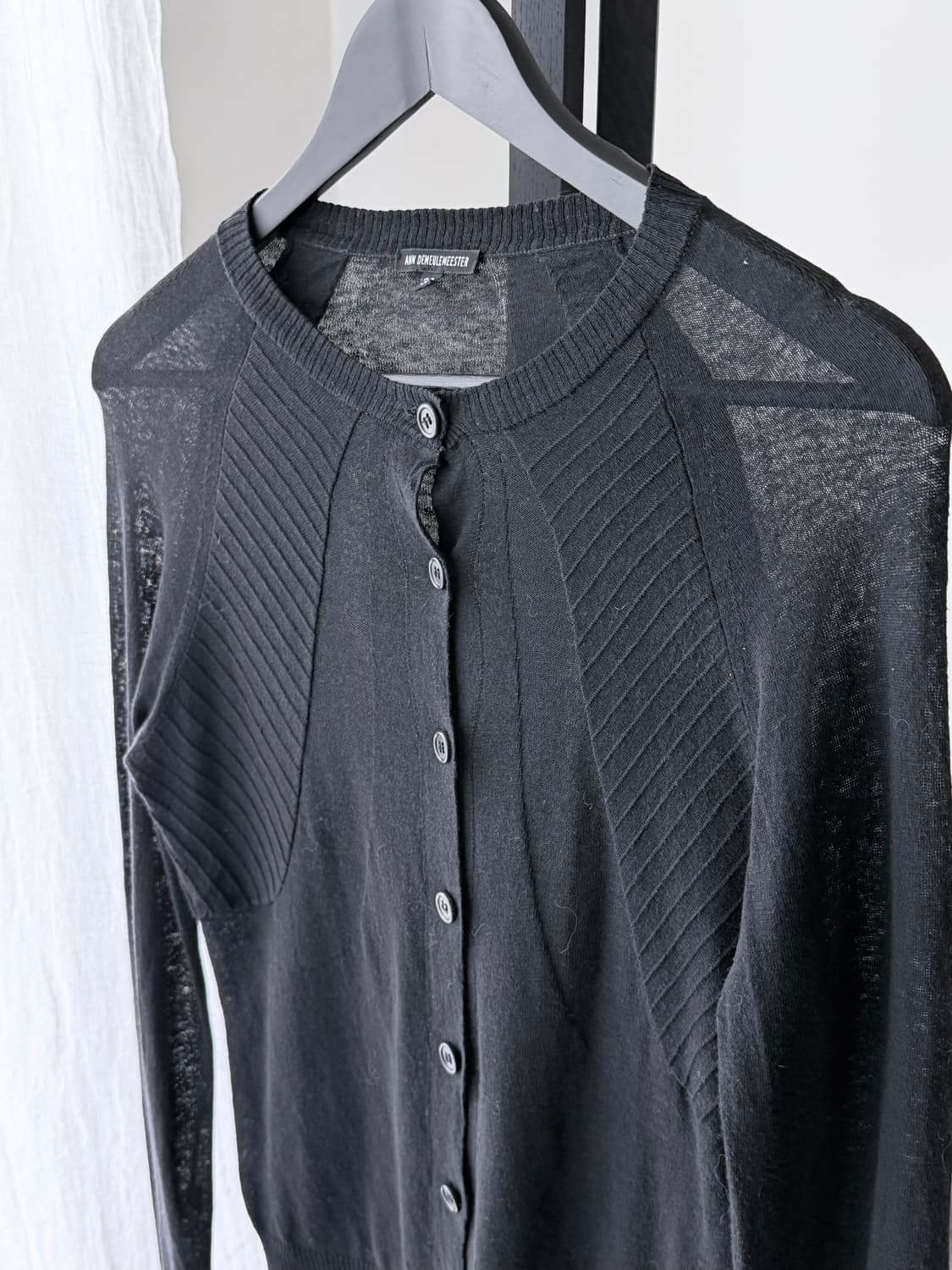 ann demeulemeester linen cardigan 상품이미지1