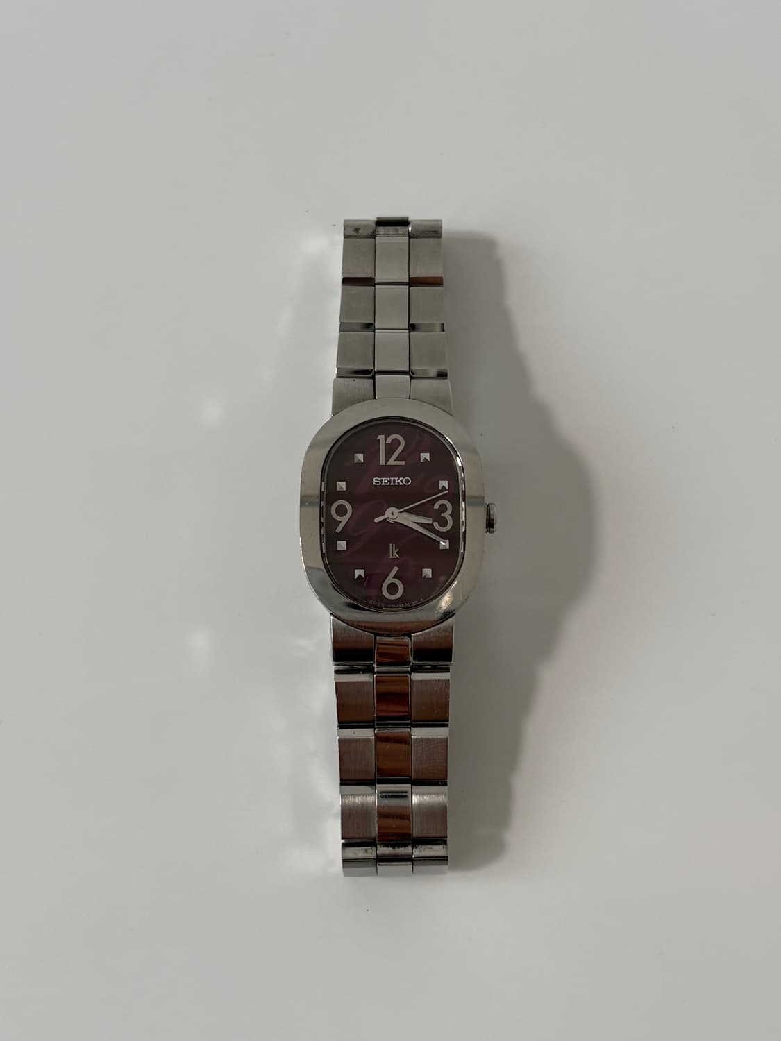 00s lukia wine dial oval ladies quartz 상품이미지3