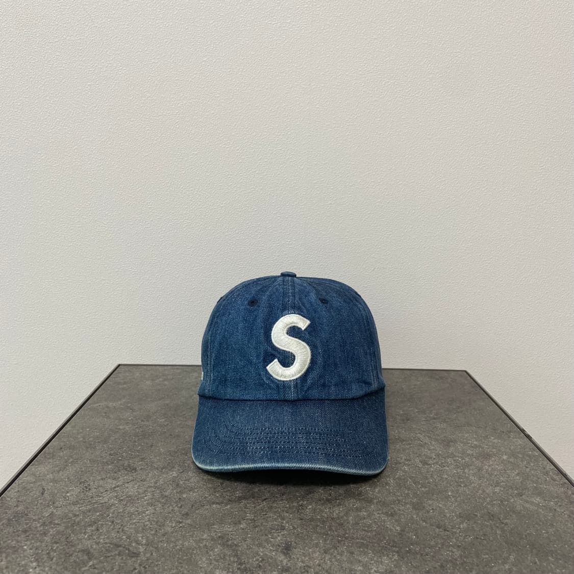 슈프림 케블라 워시드 데님 에스로고 S로고 볼캡 모자 상품이미지1