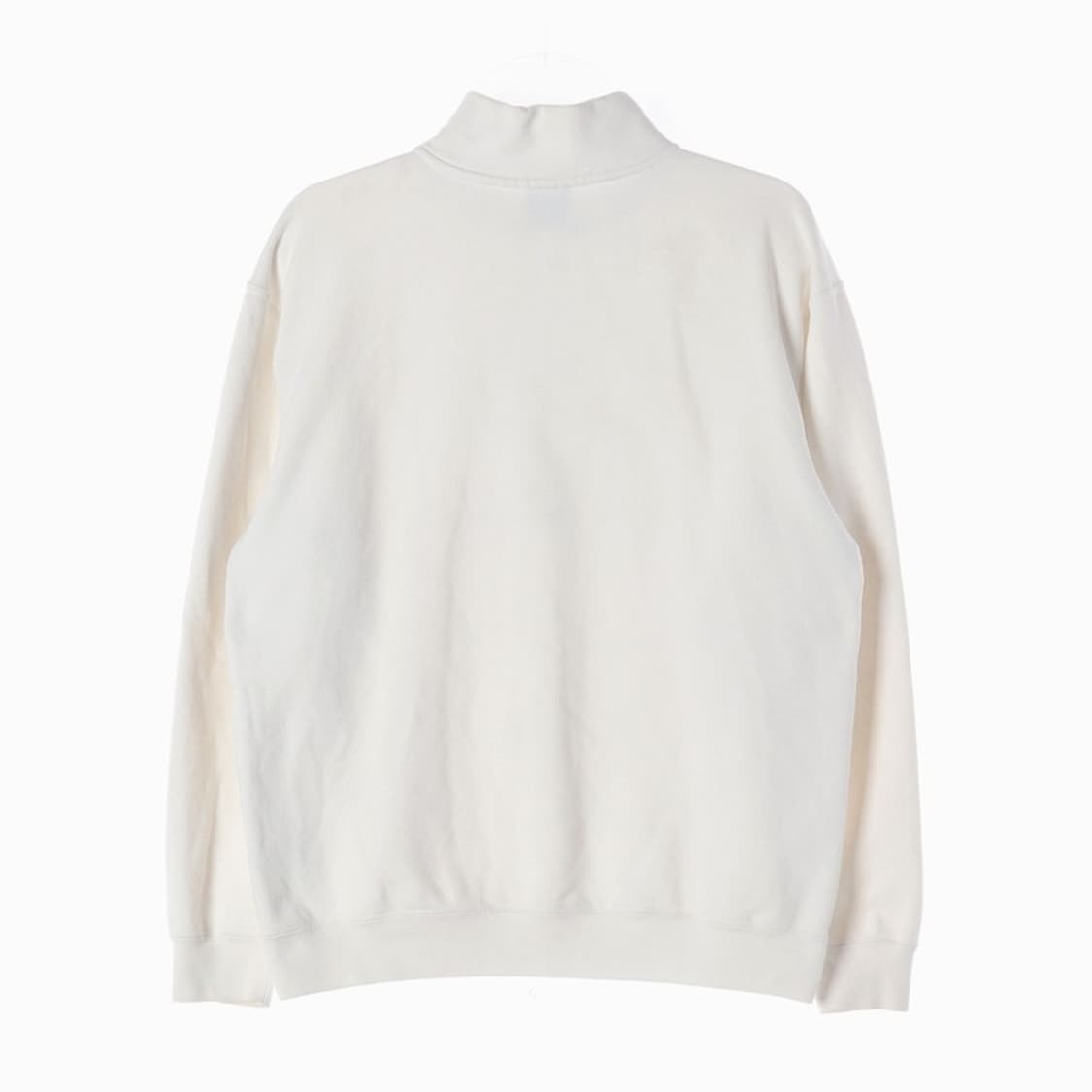 뉴에라 헤리티지 로고 하프집업 맨투맨 화이트 M 상품이미지2