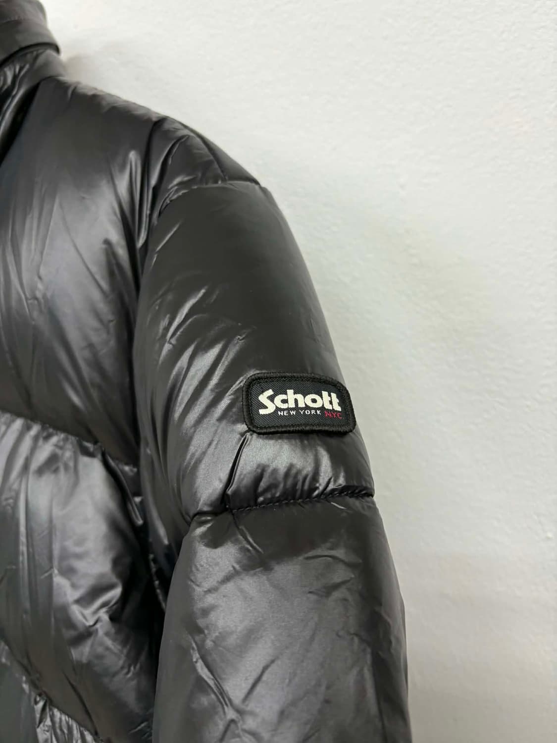 [S] 쇼트 NYC 글로시 푸퍼 패딩 상품이미지6