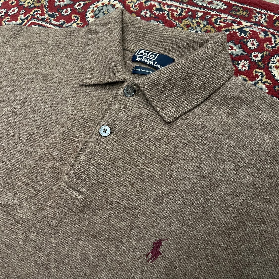 폴로 랄프로렌 램스울 카라 니트 [ 105 ] 상품이미지2